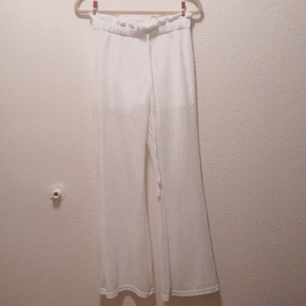Justify Sheer White Pants